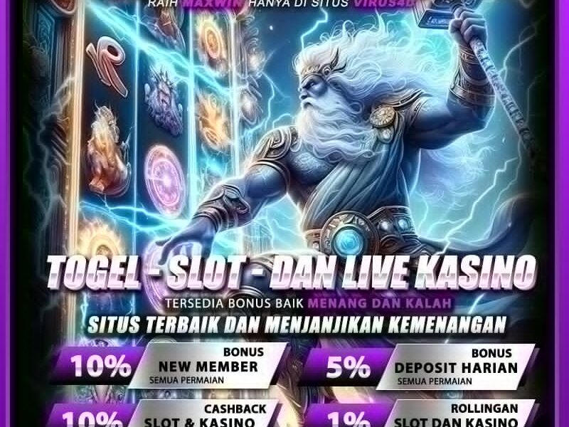 Virus4D Situs Online Slot, Togel,Casino Paling Profit di Indonesia